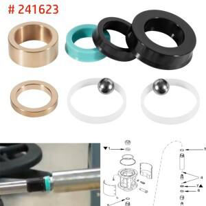 241-623 하부 펌프 수리 키트 Graco Fireball 300 (50:1) 호환 Dynastar 10:1 그리스