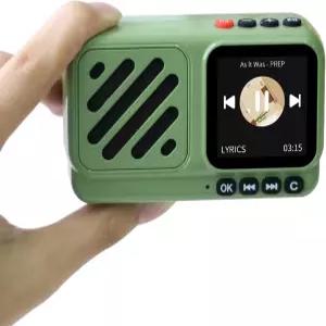 조용 보이저 블루투스 스피커 WIFI/4G 무선 인터넷 라디오 월드 스테이션 BT5.3 가정용/여행용/야외용 미니