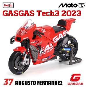 마이스토 1:18 2023 가스가스 Tech3 37 # 아우구스토 페르난데스 44 Pol Espargaro Moto GP 주조 합금 오토
