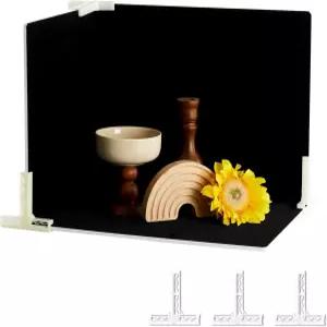 보드 사진 배경 블랙 벨벳 복제 표면 플랫 레이용 음식 3 PCSS 사이즈 15.8 x 11.8 인치 MDAOCRY