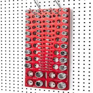 56 스레드 체커 VEXTYX 30 표준 및 26 미터 너트 볼트 게이지 측정을 위한 SAE 크기 파인더 인치 CM 자가