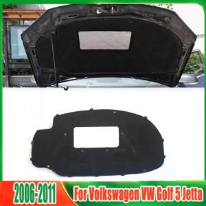폭스바겐 VW 골프 5 제타 2006-2011 전면 엔진 후드 단열재 방음 패드 매트 커버 폼