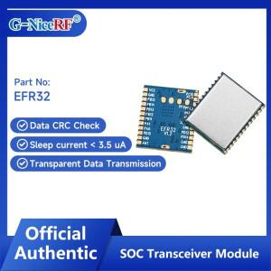 나이스RF | Arm Cortex 4 및 고감도 DSSS를 갖춘 2PCS EFR32 SOC 트랜시버 모듈