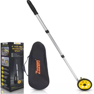 Zozen 측정 휠피트 및 인치 확장 가능한 길이 40인치 4인치 휠 최대 10000피트/기계식/원 키로 리셋 보행