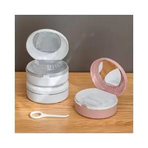 루미나D 보관 케이스 교정기 홀더 휴대용 틀니함 건조