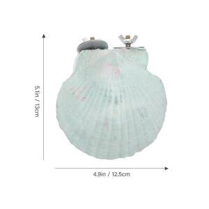 앵무새 스크래치 그라인딩 스톤  새장용 호환 쳇대 잉꼬 마카오 핀치 등의 씹고 오르고 물고 서  모습