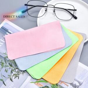 스웨이드 안경 닦이 극세사 클리너 닦는 천 단색 휴대폰 핸드폰 카메라