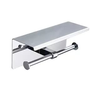 심플 악세사리거치대 이중 휴지걸이(니켈 크롬 블랙)대 화장지 산반형지 실인테리어 홀더 지홀더 선반형 화