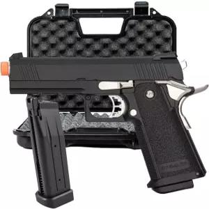 골든볼 이글 스틸 1911 OPSMRP 하이카파 5.1 블로우백 에어소프트 피스톨케이스 및 엑스트라 매거진 포함