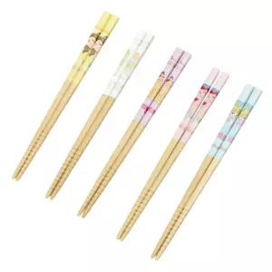 초등여아 생일상차림 캐릭터젓가락 5p 아동용 자세 단저분 어린이집