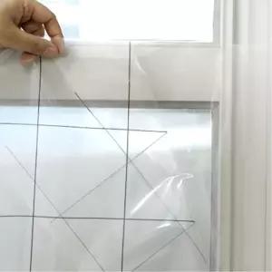 아파트 외풍차단 투명한 유리창시트지 창문 보온 방풍 단열지