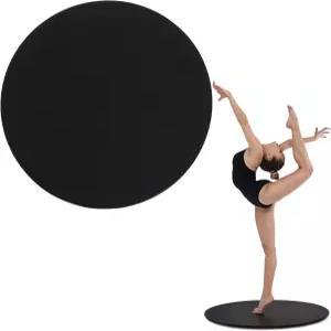 모로호프 31인치 휴대용 댄스 플로어 발레 트레이닝 장비 탭 댄서용 터닝 보드 및 피겨 스케이팅 연습 매트