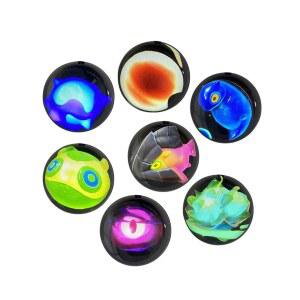 소울메모리볼 크리스탈공비디오 추억보관 팡보 구형 비디오 팬시볼 문의 7CM 하트 공비디오