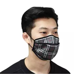 3D입체 체크무늬 겨울방한 보온마스크 숨쉬기편한 사계절 야외활동