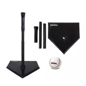 [프로모릭스] 야구 티볼대 높이조절 배팅티 타격연습기 K3+야구공 세트