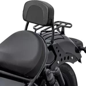 CMX1100 레벨 1100 20212026 CM1100 탈부착 라이더 승객 등받이 쿠션 패드용 오토바이 시시 바