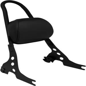 20042022 할리 스포츠스터 883 1200 언 마흔여덟을 위한 조수석 등받이 스틸 프레임 탈착식 시시 바 핏