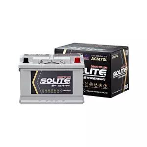 지프 랭글러 쏠라이트 자동차 배터리 AGM70L