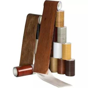 목재무늬 테이프 벽면 코너 라인 자가접착 pvc 방수 걸레받이