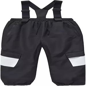 남자 여자 겨울용 스노우 턱받이 두꺼운 따뜻한 드로스트링 스키 팬츠 10대 야외 방풍 스노보드 오버롤