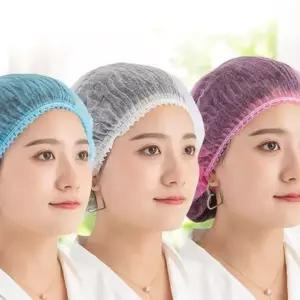 데일리마일샵  부직포 위생모자 일회용 주방모자 급식실모자 100매