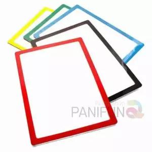 A4 포켓패드 연두 아크릴쇼케이스 아크릴게시판 벽부착 광고판 월프레임게시판