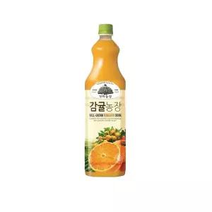 [웅진] 가야농장 감귤농장 1.5L 6펫