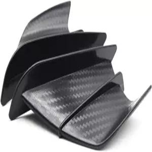 Y아마하 S우즈키 카와사키매트 블랙용 접착 모터사이클 장식 스티커가 부착된 ZiChengQ 유니버설 윙렛