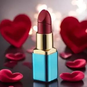 립스틱 라이터 부탄 소프트 플레임 리필 가능한 바비큐 캔들 없이 판매블루