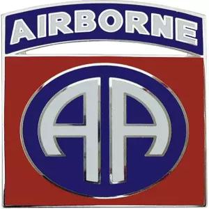 군복 보급 제82공수사단 CSIB 전투 서비스 식별 배지