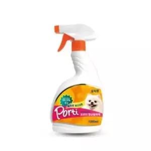 (포르티) 은나노 항균 탈취제 베이비 파우더 향 1L강아지 애완견 애견 냄새제거 동물 은탈취제 제거제 반려