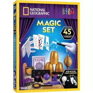 Blue Marble 내셔널 지오그래픽 마술 세트 비디오 지침 45가지 트릭