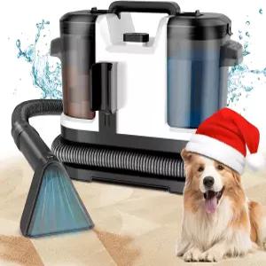 카펫 및 실내 장식용 진공 휴대용 스팟 클리너 듀얼 브러시헤드 이지 무브 가구용 청소기 소파 계단 자동차