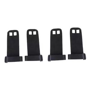 힐리리 2pcs 역도 체조용 가죽 피트니스 장갑 손바닥 보호대 바벨 케틀벨 풀업 손목 지지대 핸드 브레이스