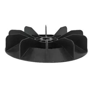 콤푸레샤 부품 블레이드 공기 압축기 팬 150mm 외경 검정색 직접 온라인 모터 플라스틱 방수 1pcs