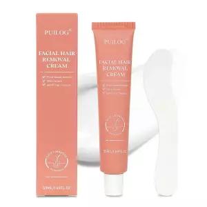 여성용 제모 크림은 민감성 피부에 민감한 피부를 위한 무통 안면 크림 턱 윗입술 원치 않는 제모제용
