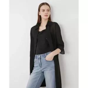 [올리비아로렌]롱 쉬폰 자켓 VOCFU3M5136_P420068656