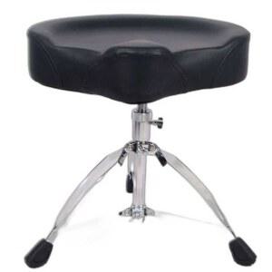 드럼의자 유압식 높이조절 안장 학원 버스킹 블루 상품 프로 연습 패브릭 블랙가죽 안장스툴