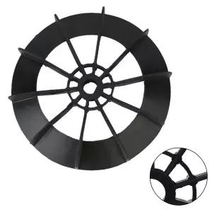 콤푸레샤 부품  블레이드 공기 압축기 팬 플라스틱 방수 1개 볼 타입 직접 연결 모터 14mm 샤프트 150mm 외