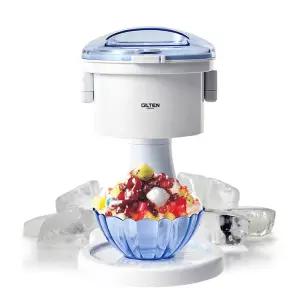 길텐 각얼음 전기 빙수기 GT-IG2190W 가정용 눈꽃 빙삭기 팥빙수 기계 슬러시 얼음 분쇄기