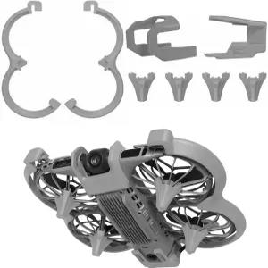 DJI Neo 2용 충돌 방지 보호 가드 세트 3 in 1 프로펠러 + 짐벌 범퍼 2 드론 액세서리 그레이용 랜딩 기어