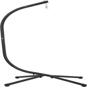 페이리스히어 행잉 해먹 스탠드 의자 야외용 솔리드 스틸 헤비 듀티 C 에어 포치 스윙 실내 전용