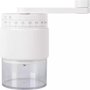 수동 커피 그라인더 - 세라믹 버 굵기 조절 가능 (굵은 분쇄부터 고운 분쇄까지) 원두 30g 및 분말 80ml 용