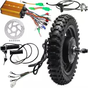 48V 800W 브러시리스 허브 모터 키트 전기 자전거 스쿠터 오토바이 및 자전거용 10인치 뒷바퀴 디스크