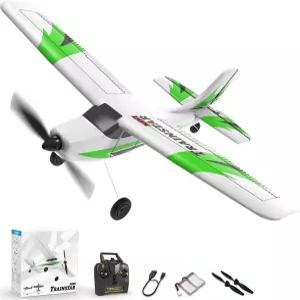 볼란텍스RC RC 비행기 트레이너 3CH 리모컨 소품 세이버 6축 자이로 스태빌라이저 및 3가지 비행 모드