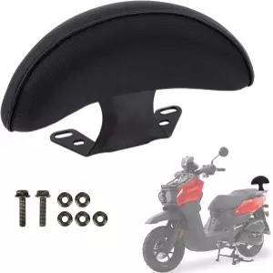 PSLER GY6 스쿠터 등받이 모터사이클 승객 시시 바 중국산 모프드 존웨이 탱크 선 PU 가죽에 적합