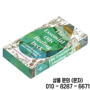 신체 정신 및 영혼을 강화하는 카드 52장 11x6cm 에센셜 오일 힐링 덱