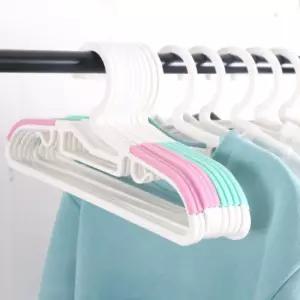 유아용 키즈 옷 정리 미끄럼방지 논슬립 옷걸이 30P