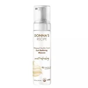 타비타 브라운의 도나의 레시피 컬 정의 무스 휘핑 바닐라 크림 - 가볍고 부드러운 홀드 프리즈 프리