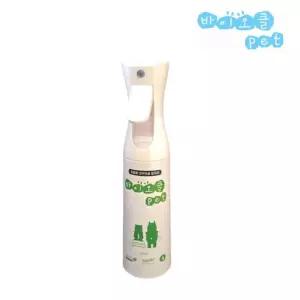 바이오클 펫 탈취제 300ml (안개분사)-분무기 강아지 고양이 냄새제거 애완 동물
